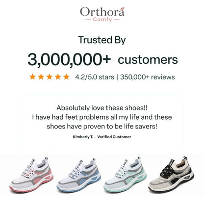Orthora Comfy - Comfy Arch Support Orthopedic Sneakers for Seniors
