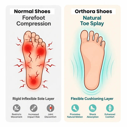 Orthora Comfy - Comfy Arch Support Orthopedic Sneakers for Seniors