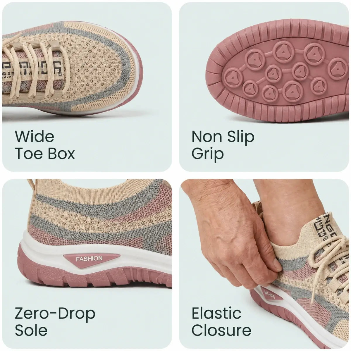 Orthora Comfy - Comfy Arch Support Orthopedic Sneakers for Seniors