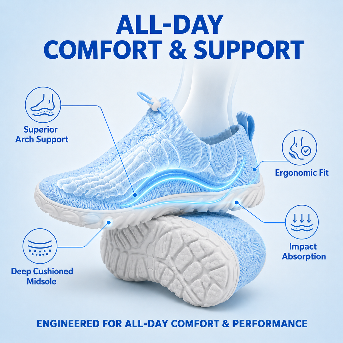 Wide Toe Box Shoes for Pain-Free Walking