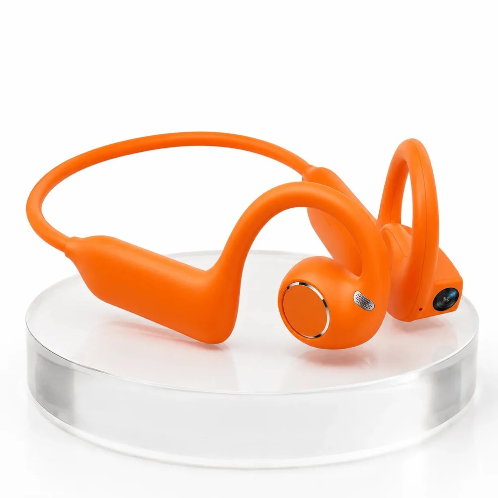 Monizes® – E12 Pro Smart Bluetooth Headset with AI Camera (Android & Apple)