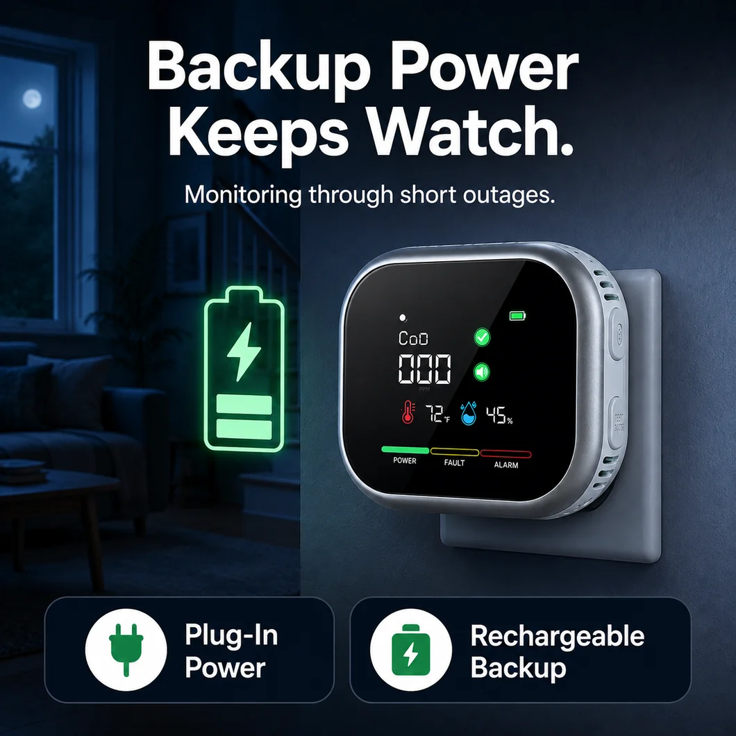 Monizes® 6-in-1 Home Safety Monitor