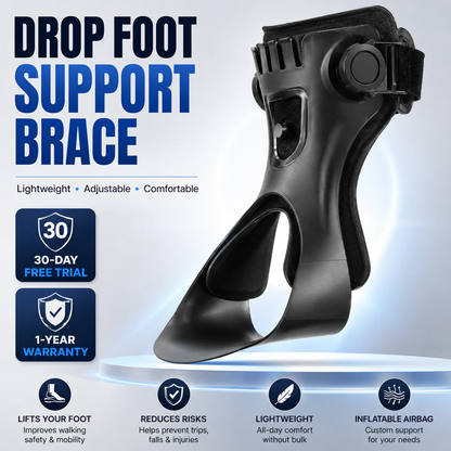 Monizes® Drop Foot Support AFO Brace with Inflatable Airbag