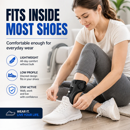 Monizes® Drop Foot Support AFO Brace with Inflatable Airbag
