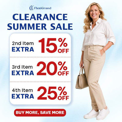 FlexiGrand - Women Multi-Pocket Stretch Comfort Pants