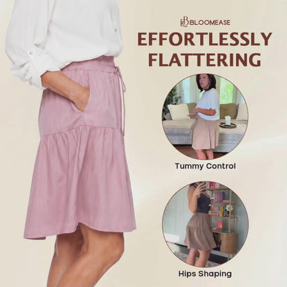Women's Lightweight Stretch Comfy Flowy Shorts Skort