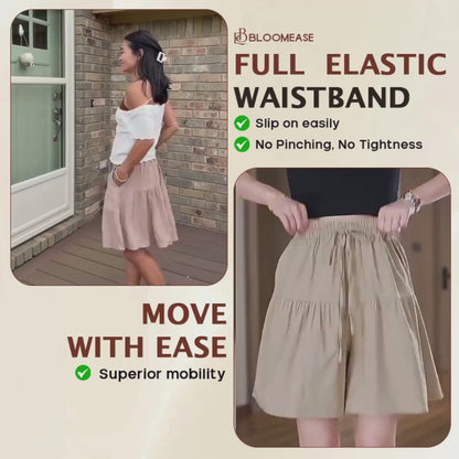 Women's Lightweight Stretch Comfy Flowy Shorts Skort