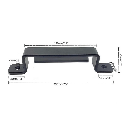 📢📢Buy 5 Get 5 Free ⏰Two-in-one, rock-solid – cast iron door handles & railing reinforcement clamps!✨