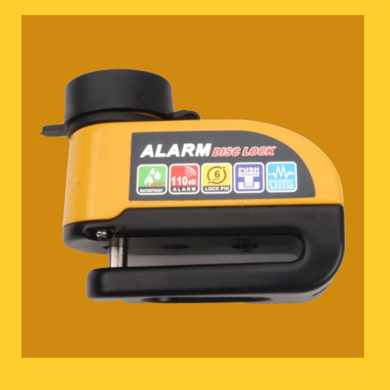 📢📢40% OFF !! ⏰Heavy-Duty Waterproof Disc Brake Lock with Alarm System