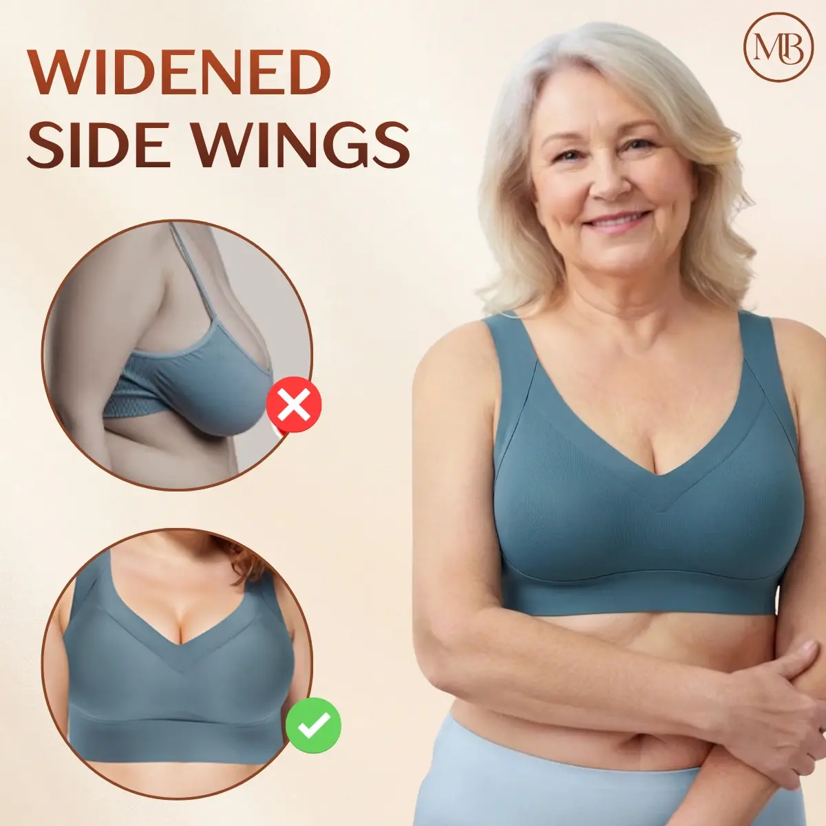 Mira Bra - LAST DAY 70% OFF |  Comfortable Powerful Lifting & Shaping Bra