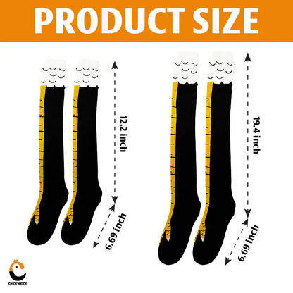 Chick'nKick - Funny Chicken Leg Socks