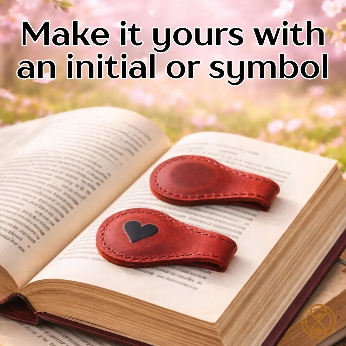 TimelessMark - LAST DAY SALE 75% OFF | Personalized Magnetic Leather Bookmark