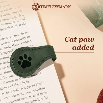 TimelessMark - LAST DAY SALE 75% OFF | Personalized Magnetic Leather Bookmark