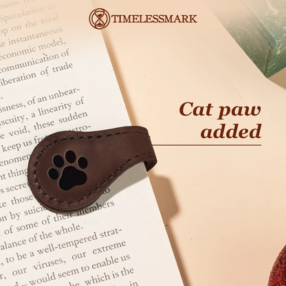 TimelessMark - LAST DAY SALE 75% OFF | Personalized Magnetic Leather Bookmark