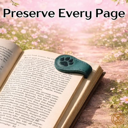 TimelessMark - LAST DAY SALE 75% OFF | Personalized Magnetic Leather Bookmark
