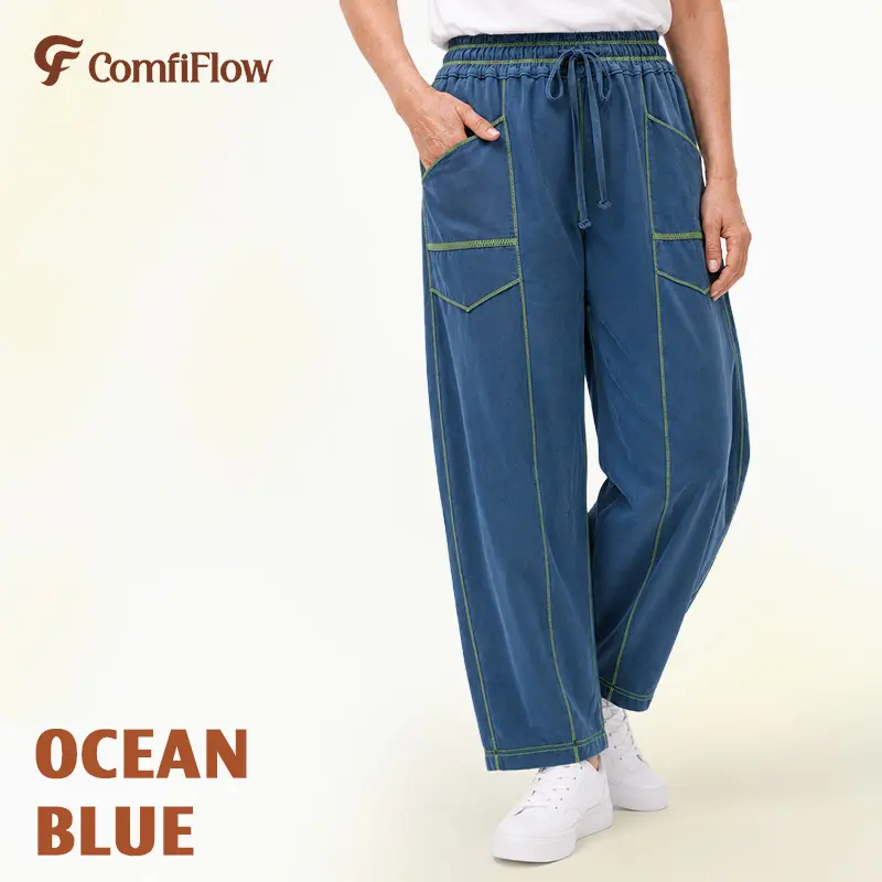 ComfiFlow - Women's Lightweight Soft Barrel Pants