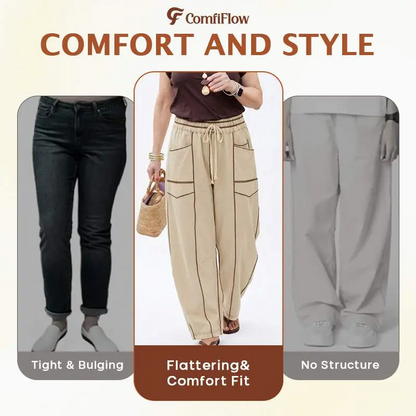 ComfiFlow - Women's Lightweight Soft Barrel Pants